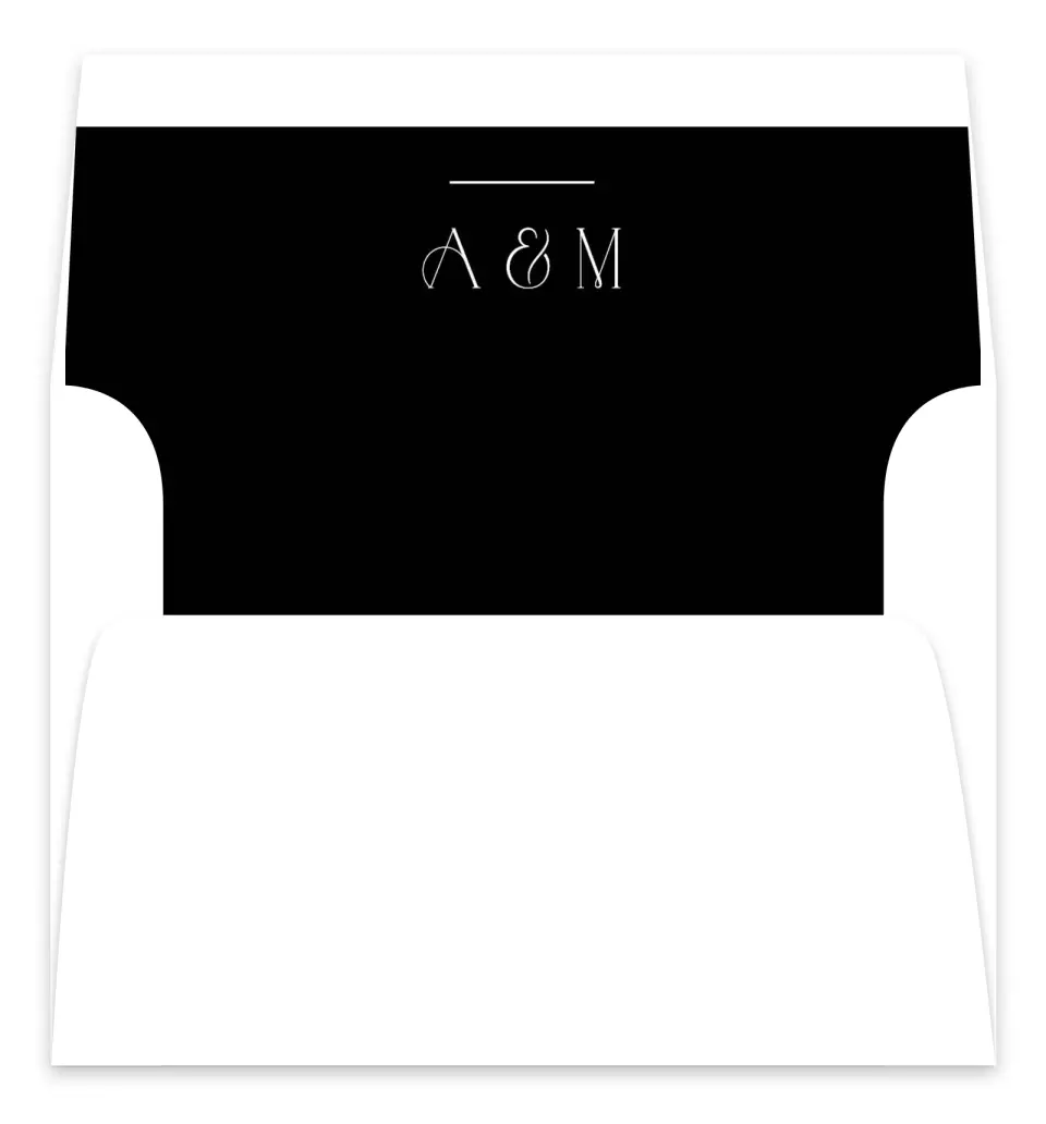 This is a  7.125" x 7" Envelope Liners (ELC) called The Amber printed in full color