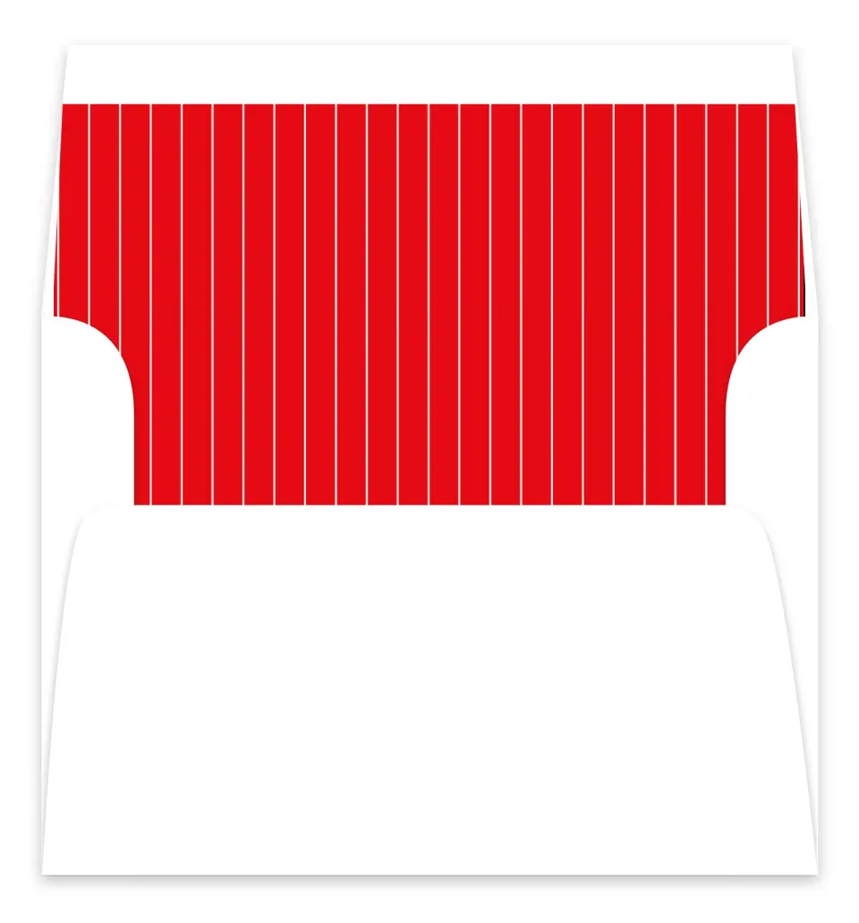 This is a  7.125" x 7" Envelope Liners (ELC) called Initial Unity printed in full color