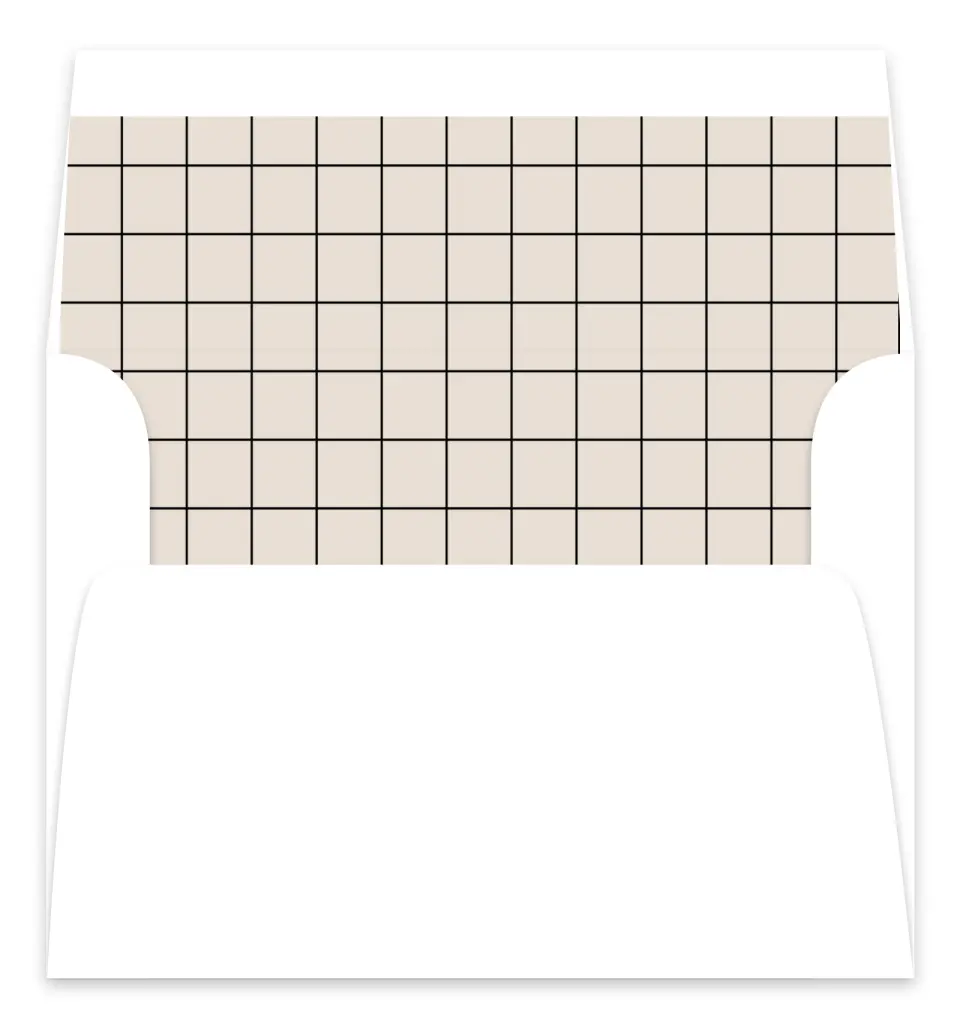 This is a  7.125" x 7" Envelope Liners (ELC) called The Samantha printed in full color