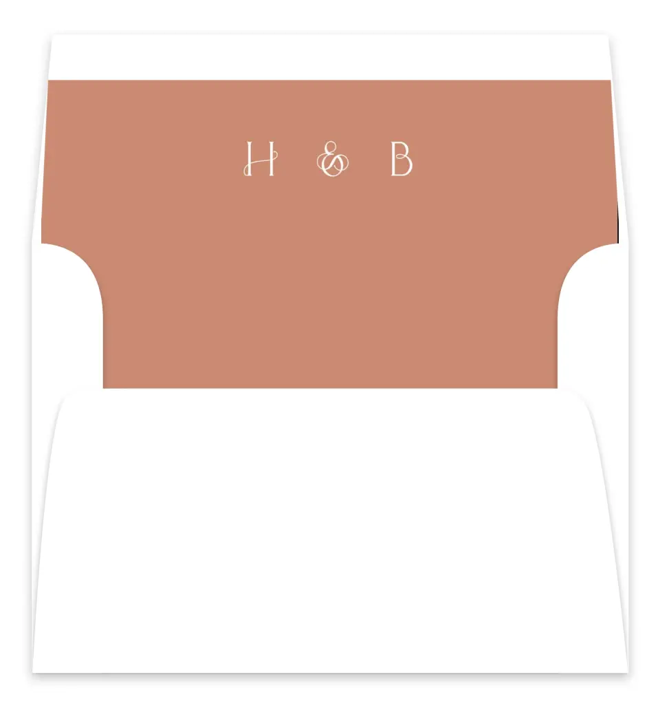 This is a  7.125" x 7" Envelope Liners (ELC) called Delicate Garden printed in full color