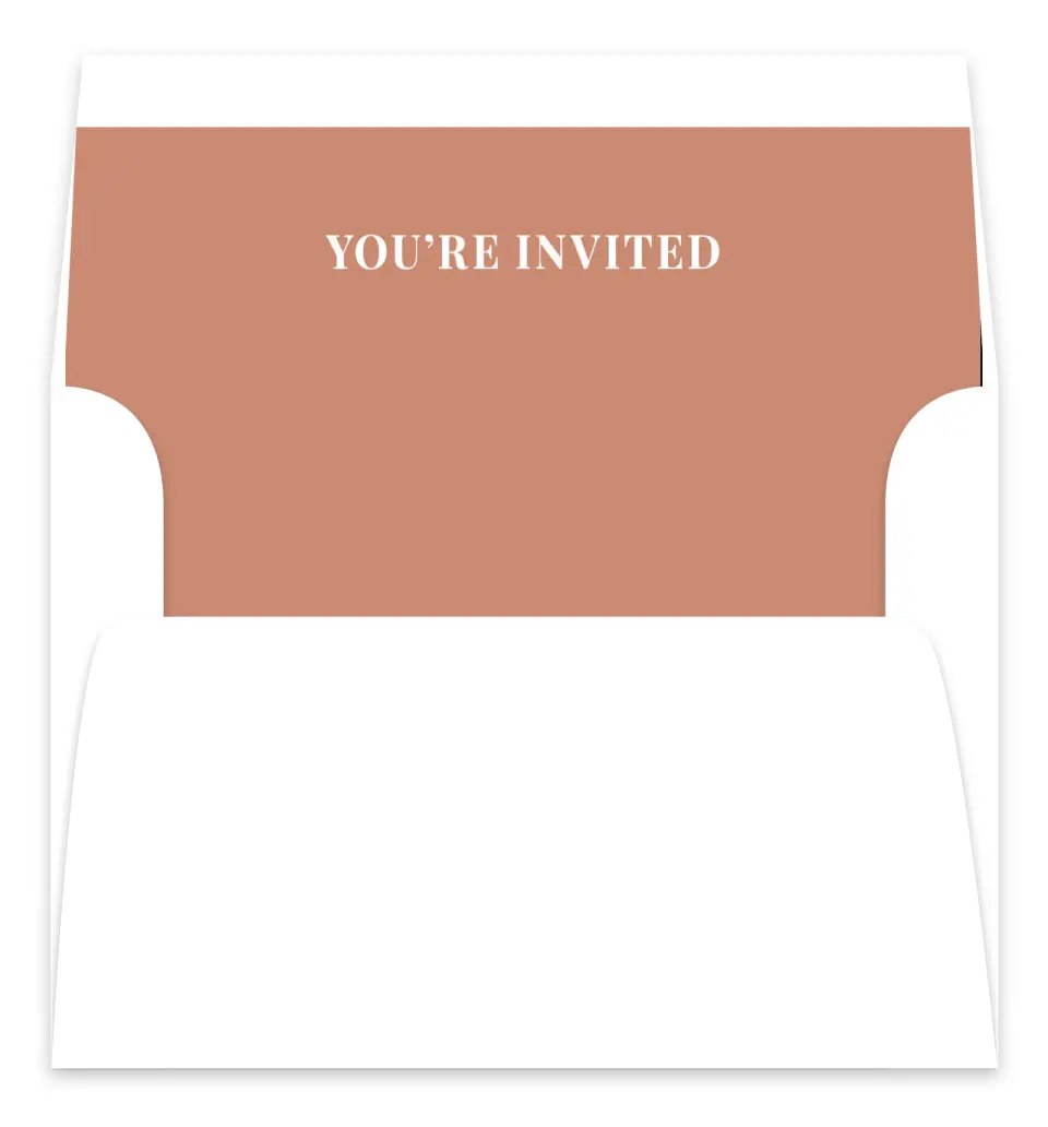 This is a  7.125" x 7" Envelope Liners (ELC) called Gorgeous Blush printed in full color