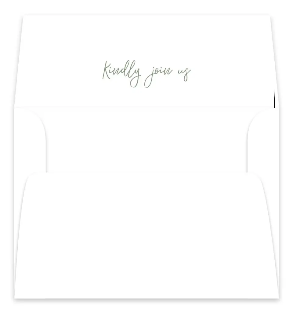 This is a  7.125" x 7" Envelope Liners (ELC) called Hopeful Floral printed in full color