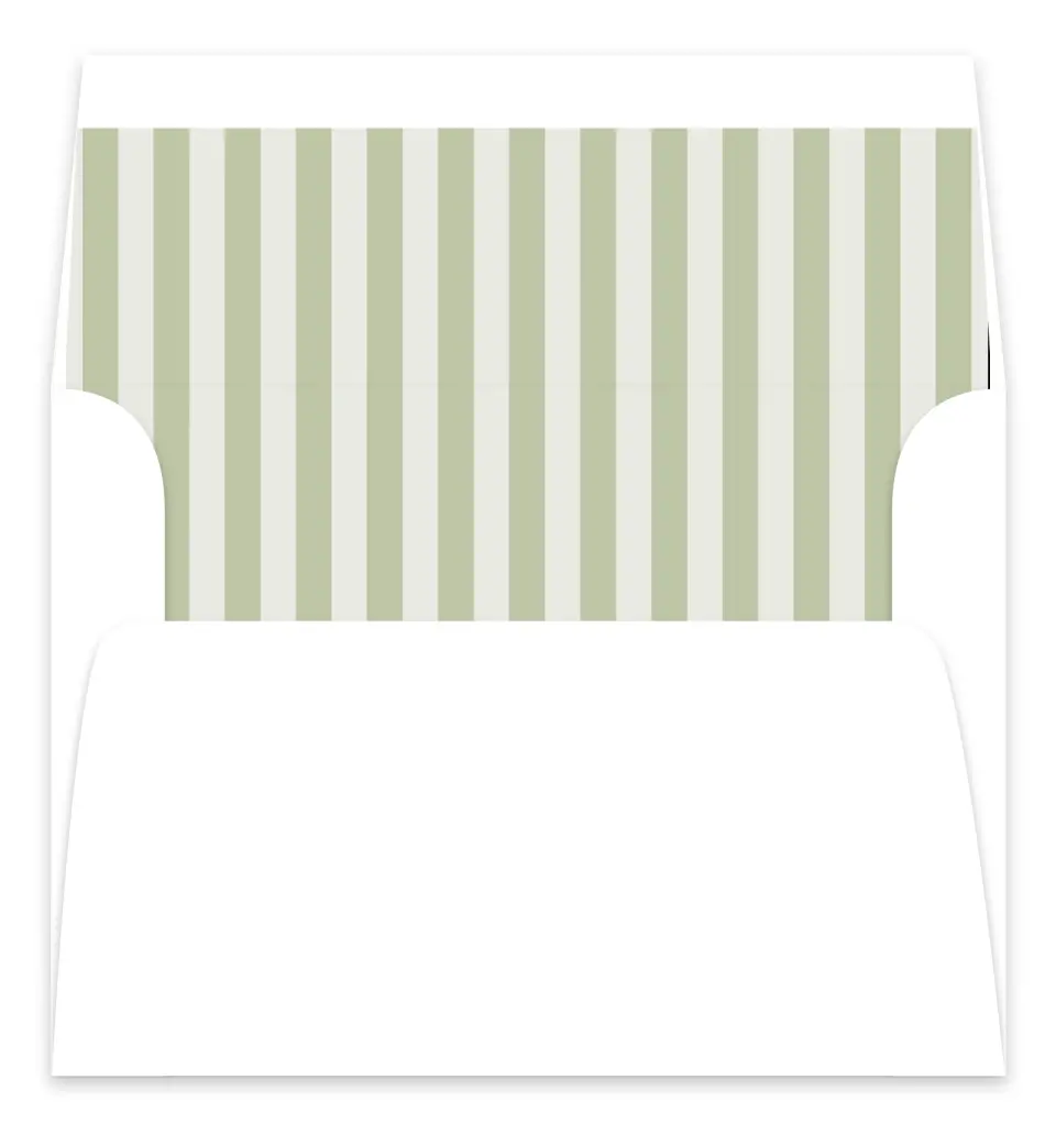 This is a Envelope Liners for 5 x 7 Card Envelope Liners for 5 x 7 Christmas Card called Coquette Christmas printed in full color