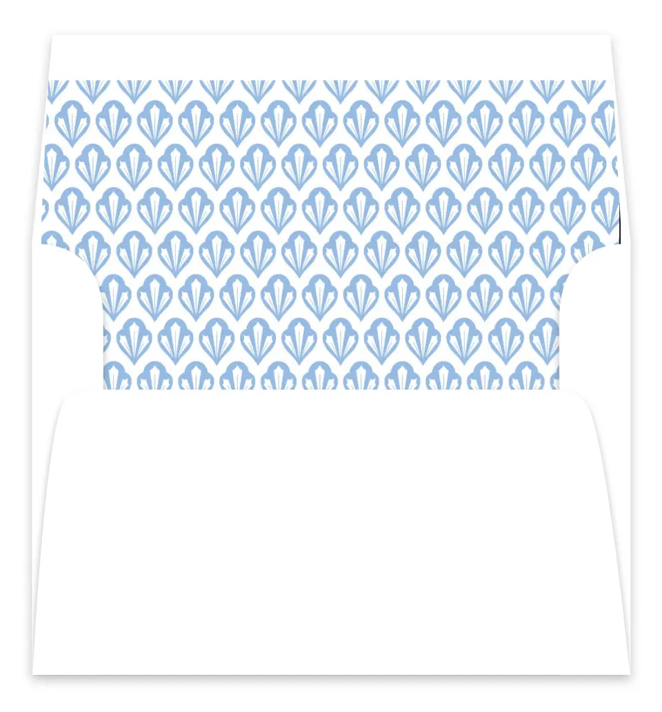 This is a Envelope Liners for 5 x 7 Card Envelope Liners for 5 x 7 Christmas Card called Married Christmas printed in full color