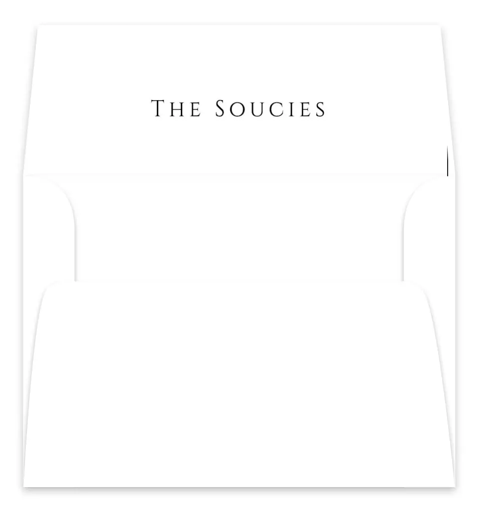 This is a  7.125" x 7" Envelope Liners (ELC) called Classic Romance printed in full color