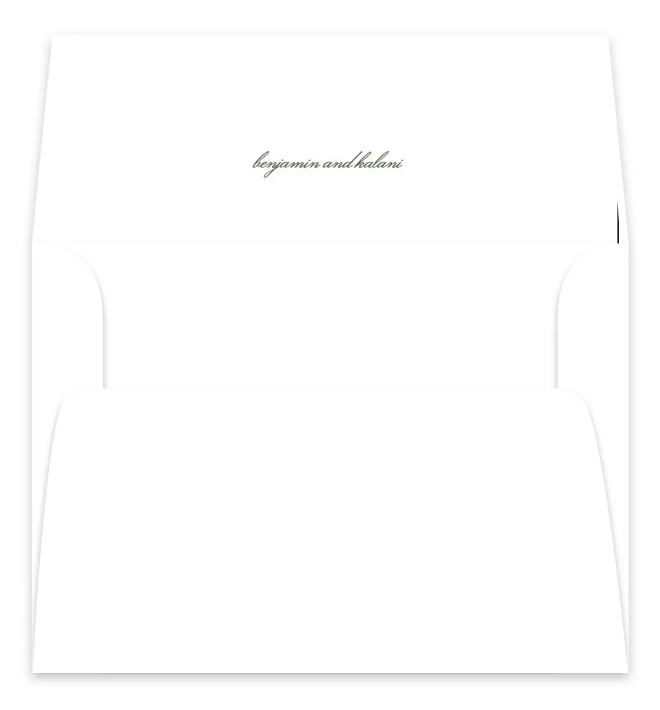 This is a  7.125" x 7" Envelope Liners (ELC) called Aloha Amore printed in full color