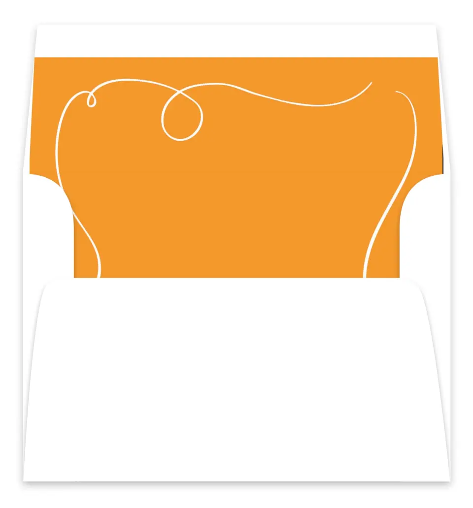 This is a  7.125" x 7" Envelope Liners (ELC) called The Micayla printed in full color