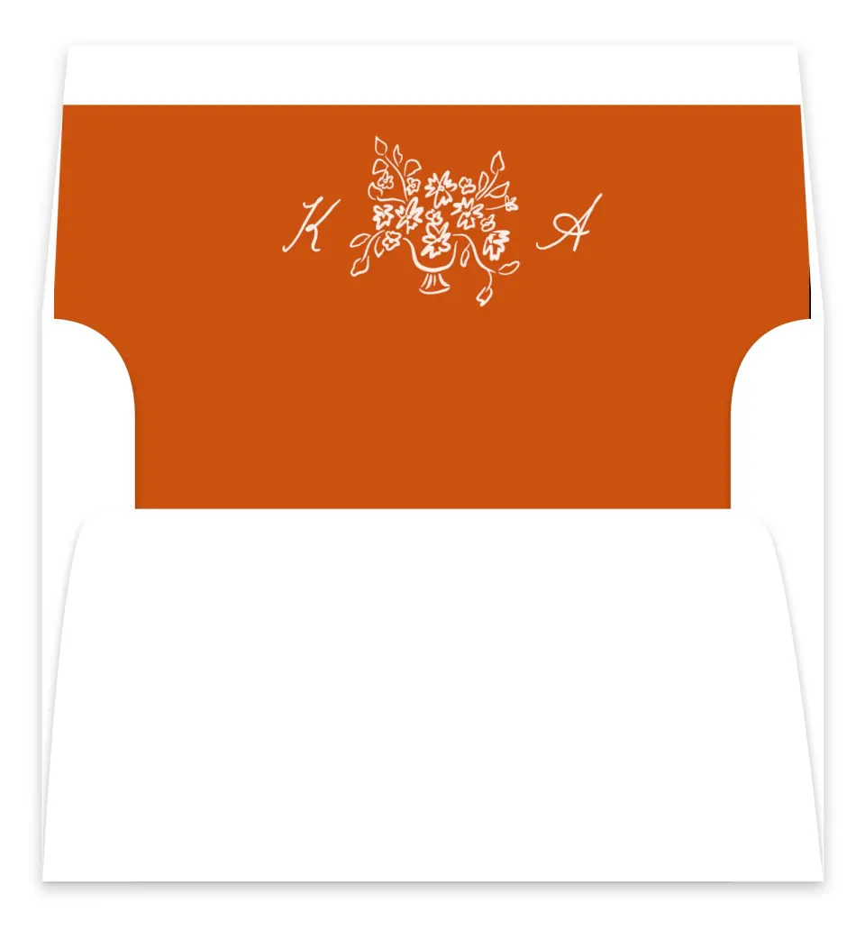 This is a  7.125" x 7" Envelope Liners (ELC) called The Kennedy printed in full color