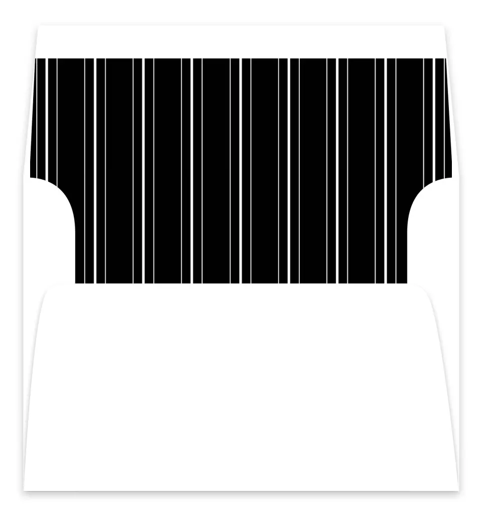 This is a  7.125" x 7" Envelope Liners (ELC) called Elegant Tradition printed in full color