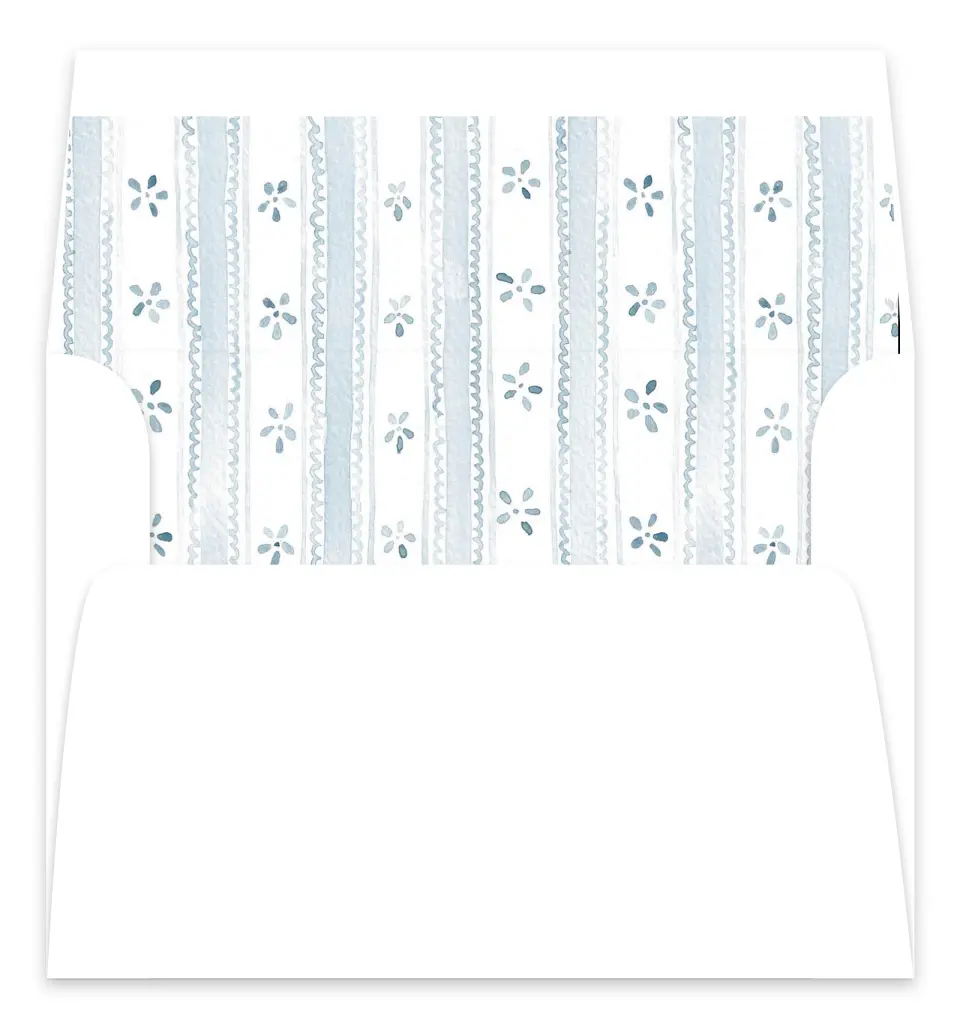 This is a  7.125" x 7" Envelope Liners (ELC) called Southern Belle printed in full color