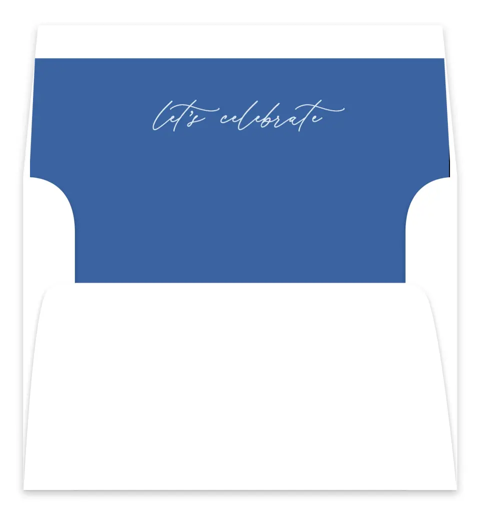 This is a  7.125" x 7" Envelope Liners (ELC) called Forever and Ever printed in full color