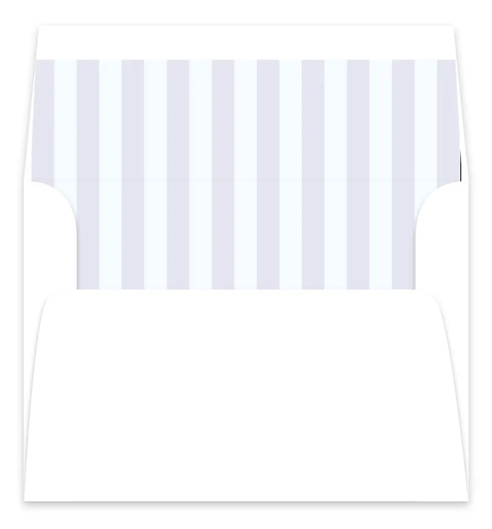 This is a  7.125" x 7" Envelope Liners (ELC) called The Mila printed in full color