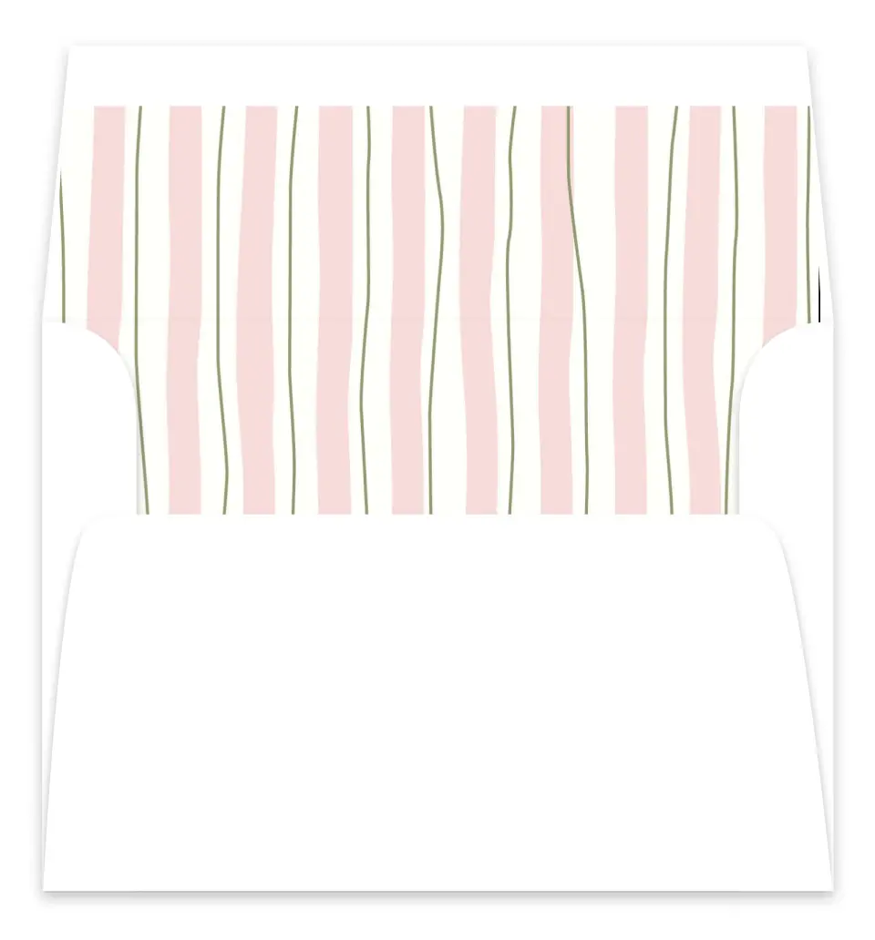 This is a  7.125" x 7" Envelope Liners (ELC) called The Jolene printed in full color