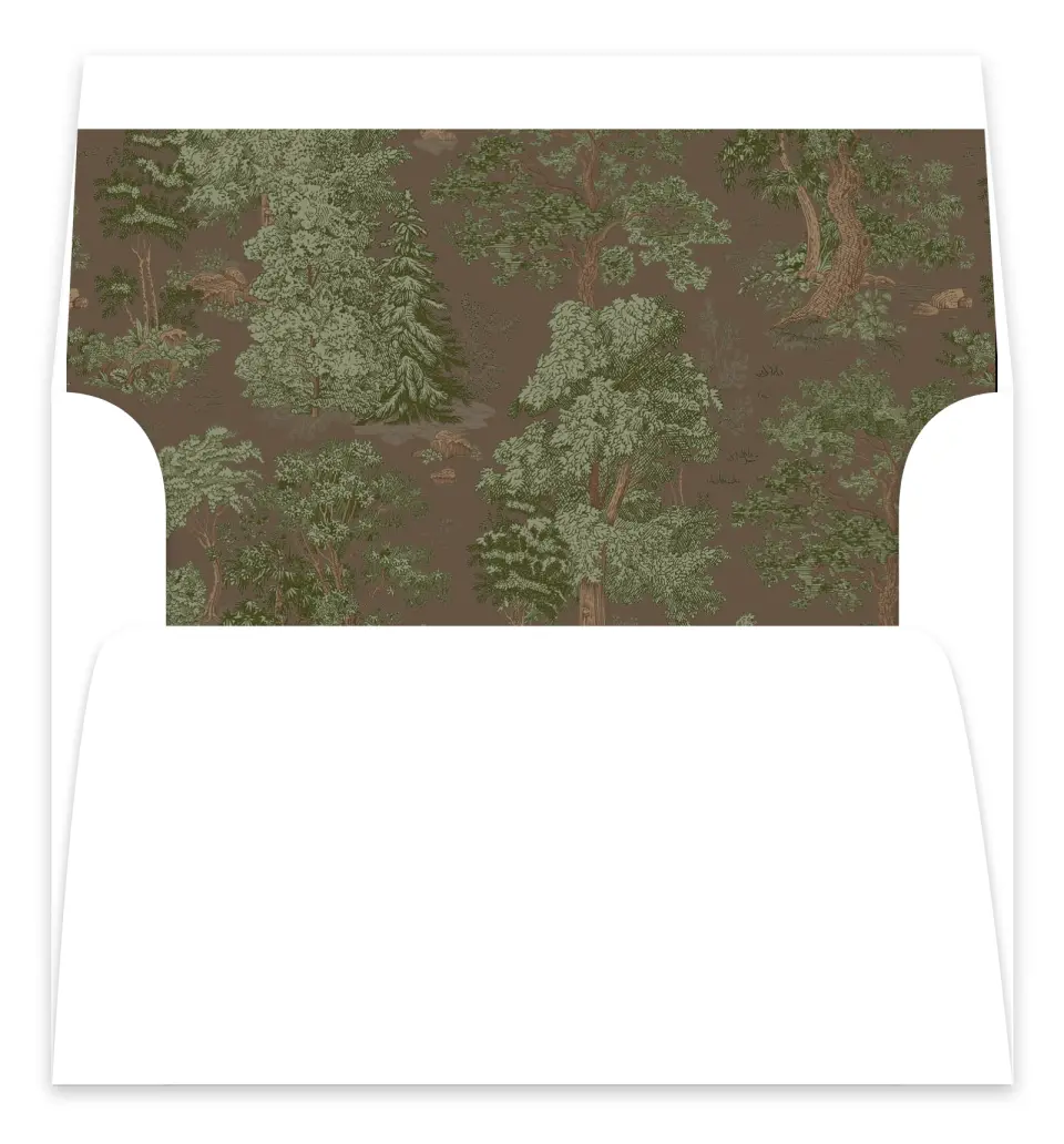 This is a  7.125" x 7" Envelope Liners (ELC) called Holloway printed in full color