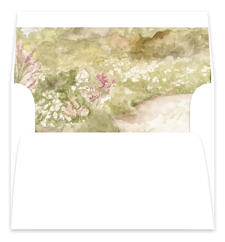 This is a  7.125" x 7" Envelope Liners (ELC) called Kensington printed in full color