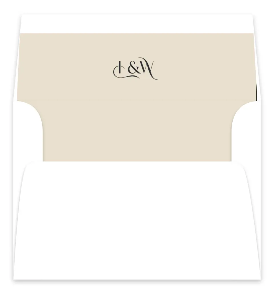 This is a  7.125" x 7" Envelope Liners (ELC) called Winter Wildflowers printed in full color