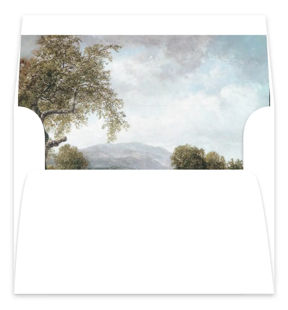 This is a  7.125" x 7" Envelope Liners (ELC) called Watch Hill printed in full color