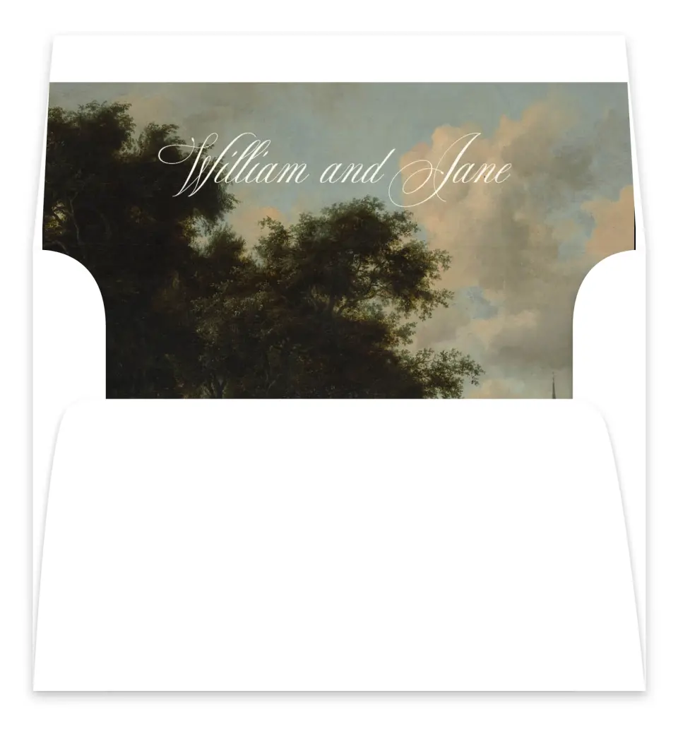 This is a  7.125" x 7" Envelope Liners (ELC) called Hillsborough printed in full color