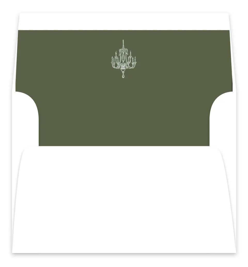 This is a  7.125" x 7" Envelope Liners (ELC) called Foxfire printed in full color