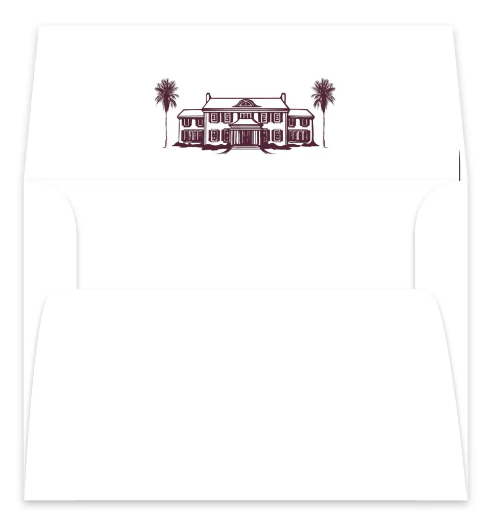 This is a  7.125" x 7" Envelope Liners (ELC) called The Wilclift printed in full color