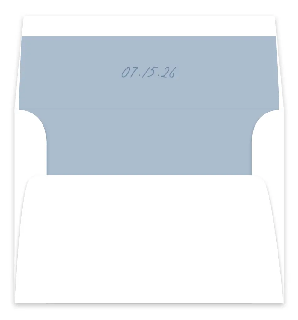 This is a  7.125" x 7" Envelope Liners (ELC) called Rosewood printed in full color