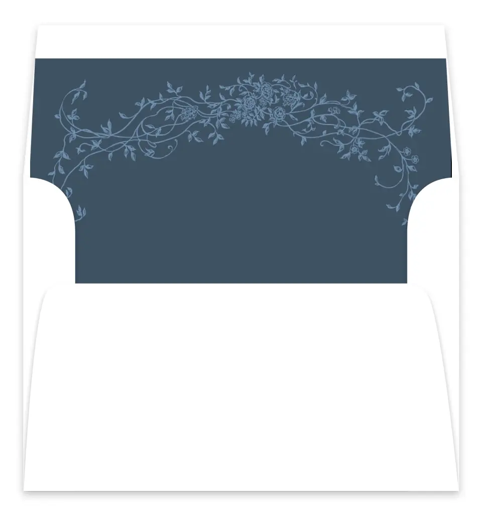 This is a  7.125" x 7" Envelope Liners (ELC) called Vintage Reverie printed in full color