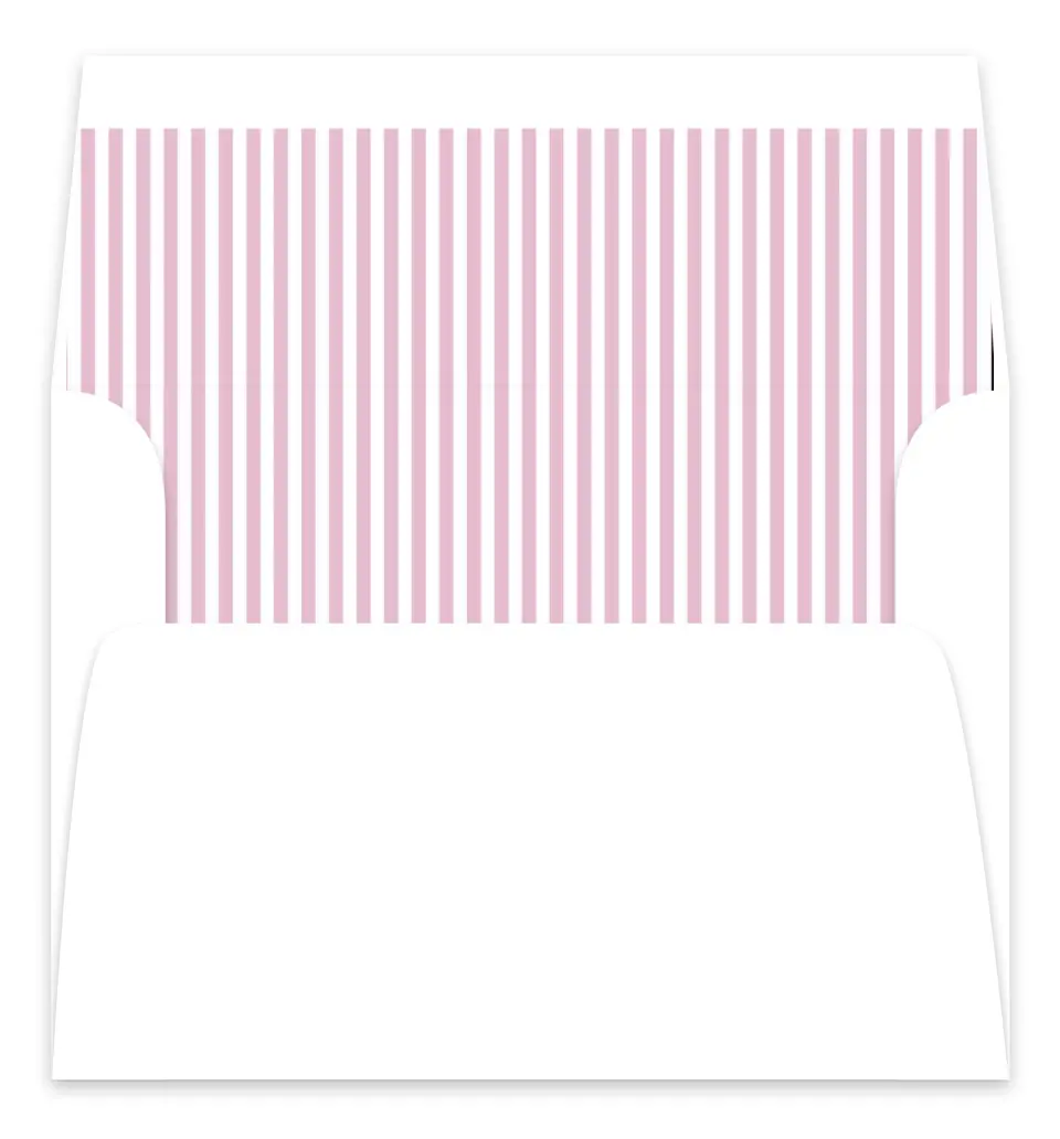 This is a  7.125" x 7" Envelope Liners (ELC) called Evening in Bloom printed in full color