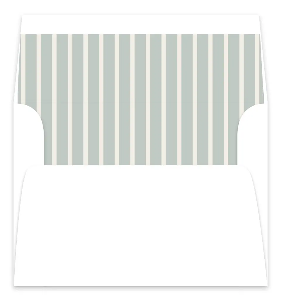This is a Envelope Liners for 5 x 7 Card Envelope Liners for 5 x 7 Christmas Card called Joy and Love printed in full color