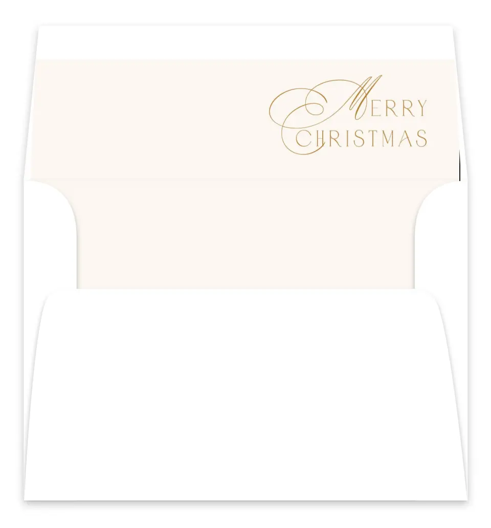 This is a Envelope Liners for 5 x 7 Card Envelope Liners for 5 x 7 Christmas Card called Festive Field printed in full color