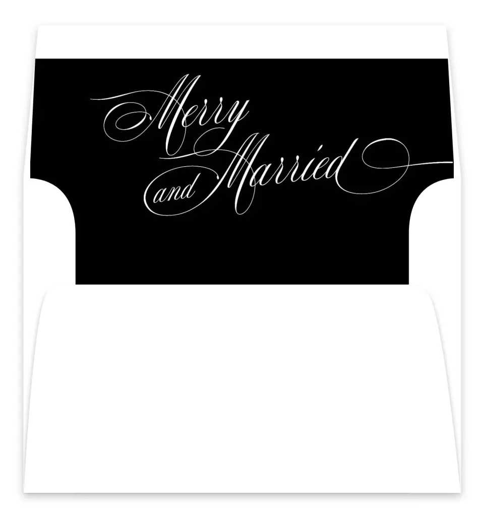 This is a Envelope Liners for 5 x 7 Card Envelope Liners for 5 x 7 Christmas Card called Grand Holiday printed in full color