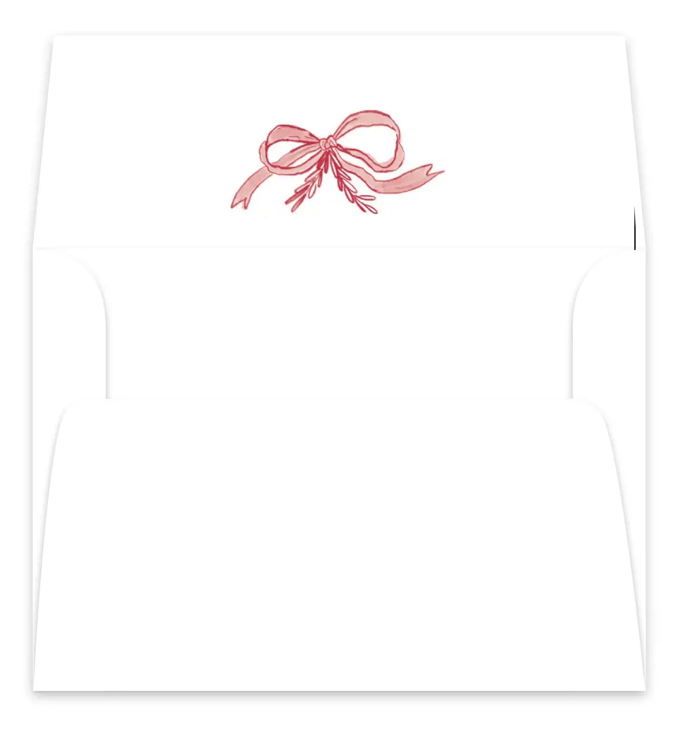 This is a Envelope Liners for 5 x 7 Card Envelope Liners for 5 x 7 Christmas Card called Sweetly Sketched printed in full color