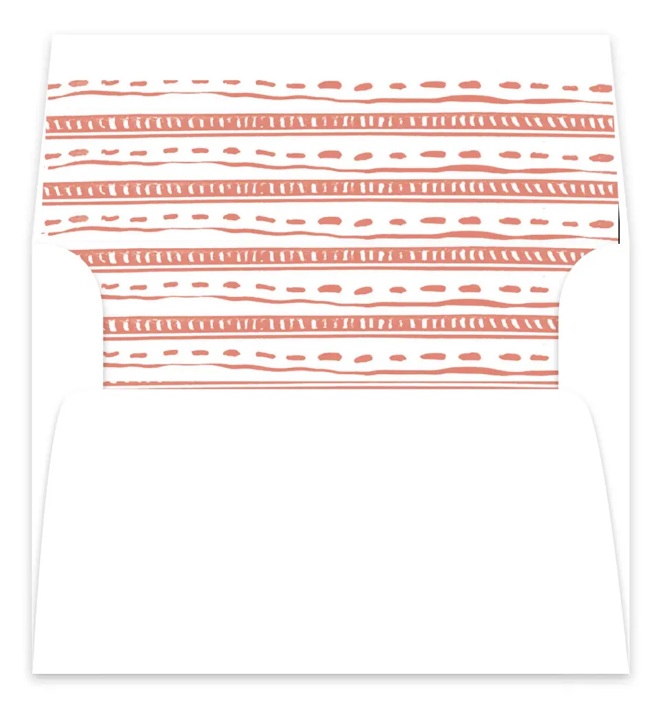 This is a Envelope Liners for 5 x 7 Card Envelope Liners for 5 x 7 Christmas Card called Merry & Bright printed in full color