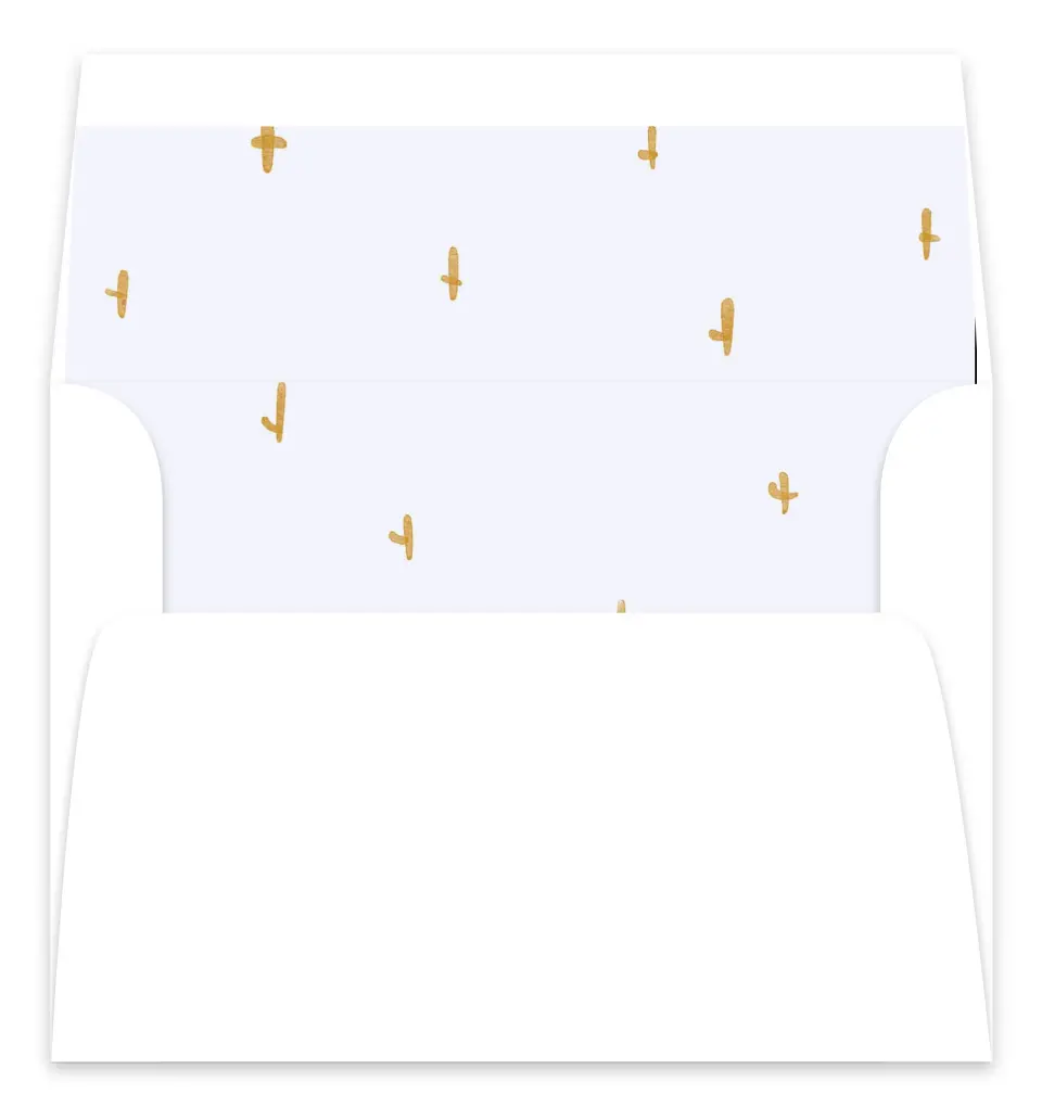 This is a Envelope Liners for 5 x 7 Card Envelope Liners for 5 x 7 Christmas Card called Fluffy New Year printed in full color