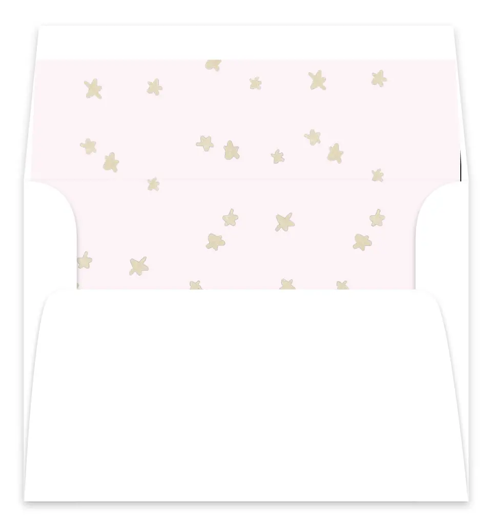 This is a Envelope Liners for 5 x 7 Card Envelope Liners for 5 x 7 Christmas Card called All is Bright printed in full color