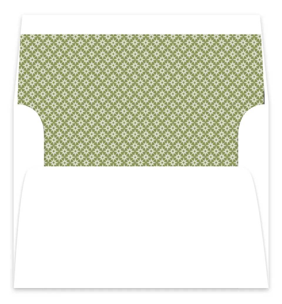 This is a Envelope Liners for 5 x 7 Card Envelope Liners for 5 x 7 Christmas Card called Holly & Pine printed in full color