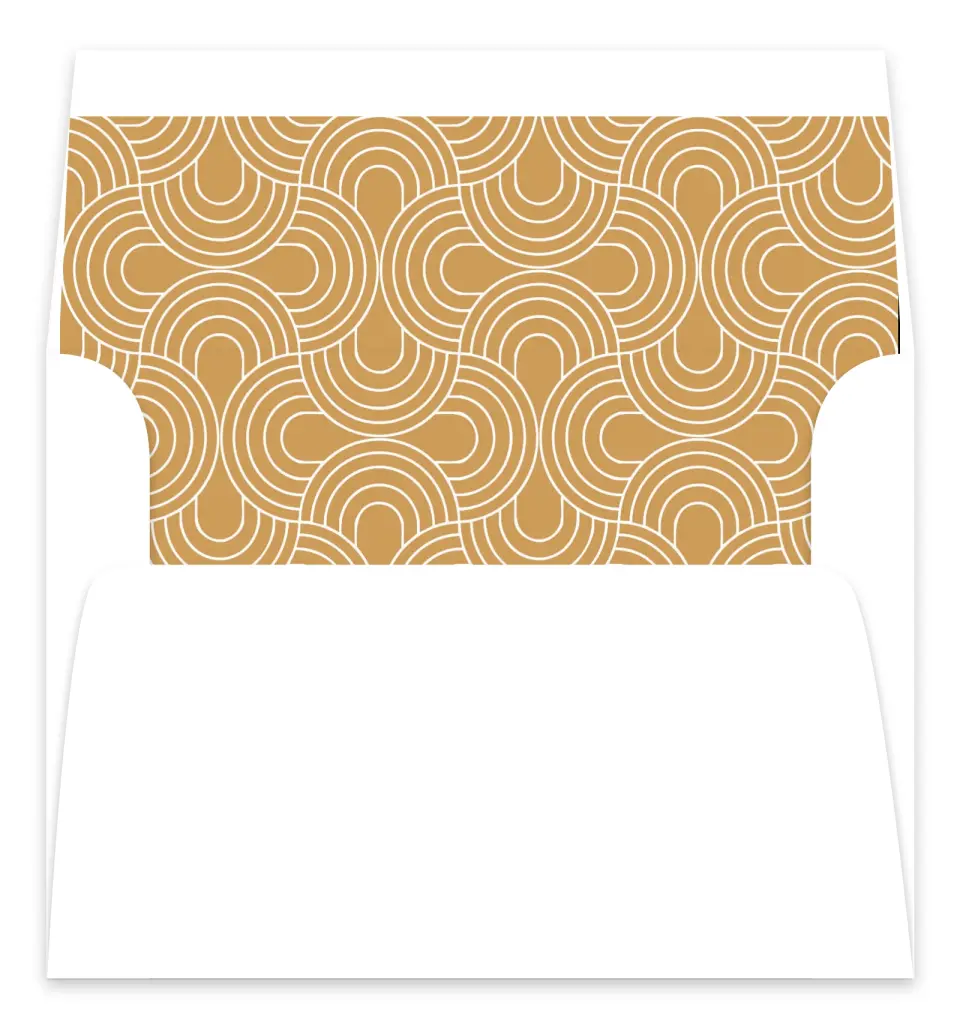 This is a Envelope Liners for 5 x 7 Card Envelope Liners for 5 x 7 Christmas Card called Rejoicing Together printed in full color