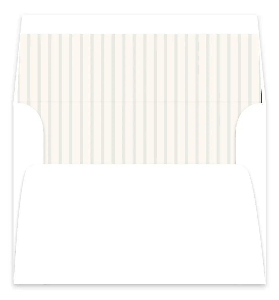 This is a Envelope Liners for 5 x 7 Card Envelope Liners for 5 x 7 Christmas Card called New Abode printed in full color