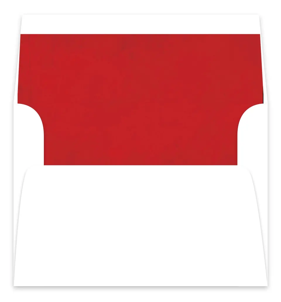 This is a Envelope Liners for 5 x 7 Card Envelope Liners for 5 x 7 Christmas Card called Holiday Postage printed in full color