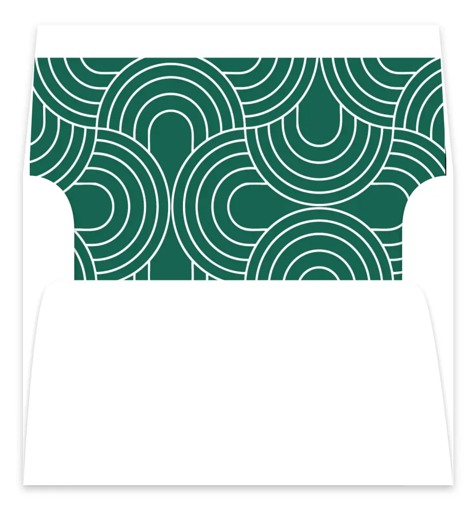 This is a Envelope Liners for 5 x 7 Card Envelope Liners for 5 x 7 Christmas Card called Handwritten Merry printed in full color