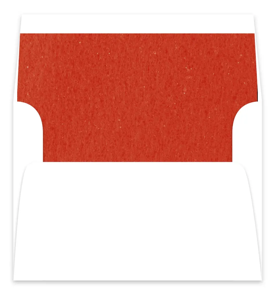 This is a Envelope Liners for 5 x 7 Card Envelope Liners for 5 x 7 Christmas Card called Red Noel printed in full color