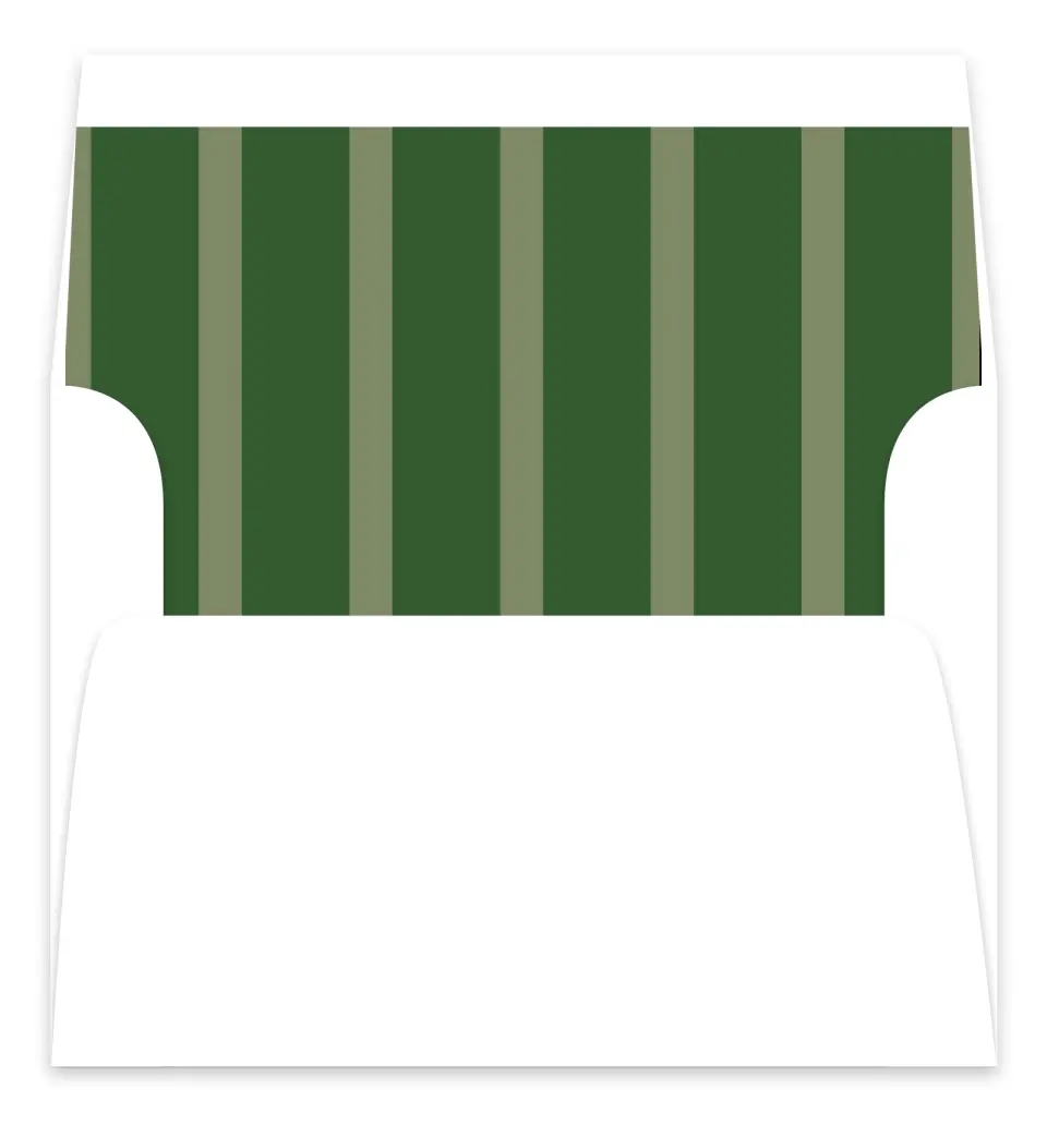This is a Envelope Liners for 5 x 7 Card Envelope Liners for 5 x 7 Christmas Card called Up on the Housetop printed in full color