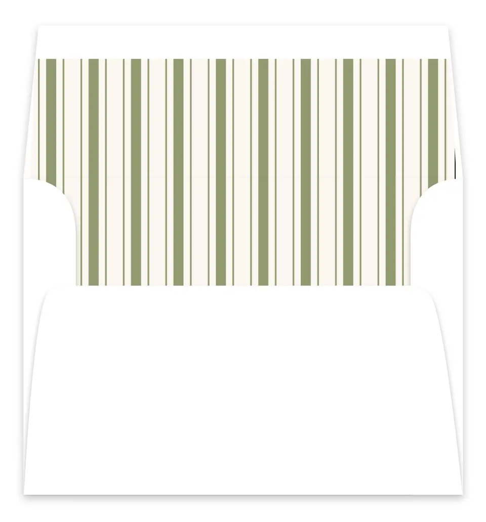 This is a Envelope Liners for 5 x 7 Card Envelope Liners for 5 x 7 Christmas Card called Key to Christmas printed in full color