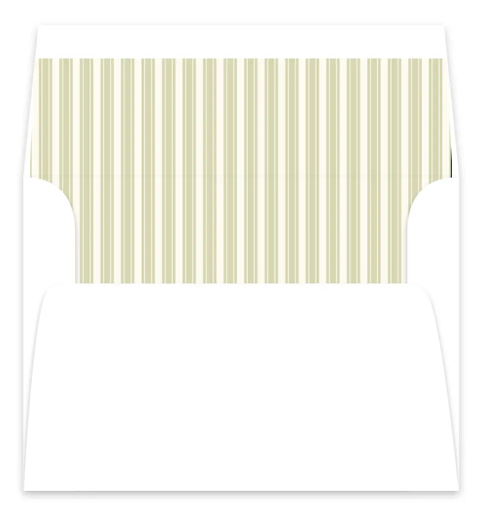 This is a Envelope Liners for 5 x 7 Card Bachelorette Party Accessorie called In a Tini Bit printed in full color