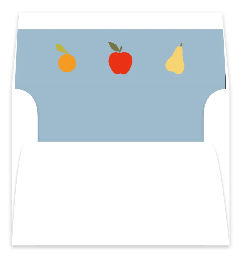 This is a Envelope Liners for 5 x 7 Card Bachelorette Party Accessorie called She's Off the Market printed in full color
