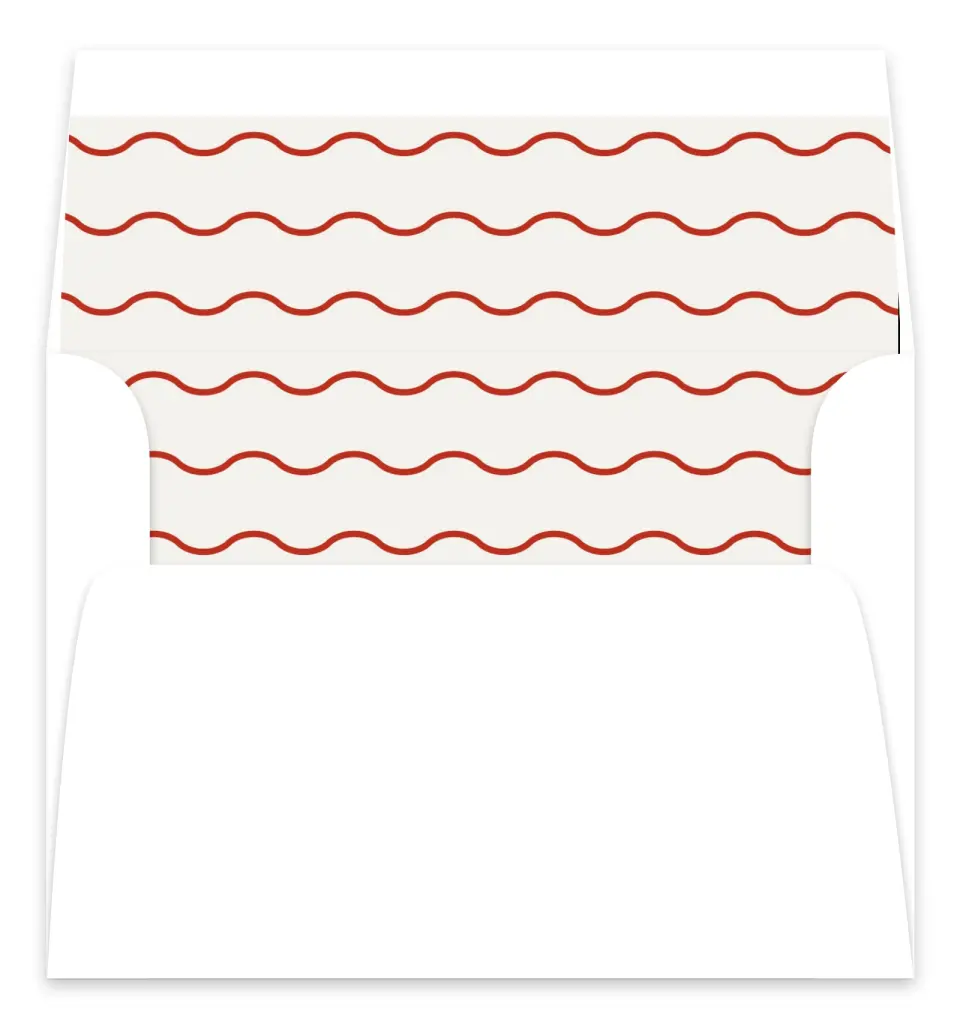 This is a  7.125" x 7" Envelope Liners (ELC) called Unwavering Spirit printed in full color