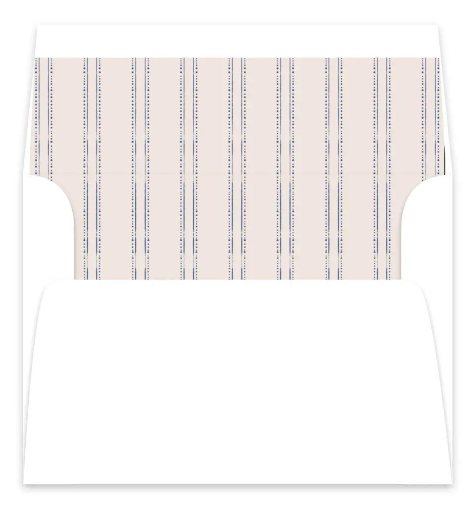 This is a Envelope Liners for 5 x 7 Card Envelope Liners for 5 x 7 Christmas Card called Faithful Joy printed in full color
