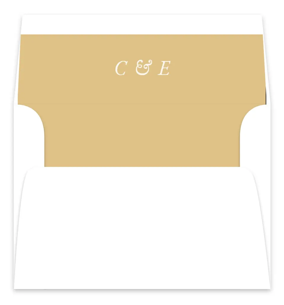 This is a  7.125" x 7" Envelope Liners (ELC) called Lovely Frame printed in full color