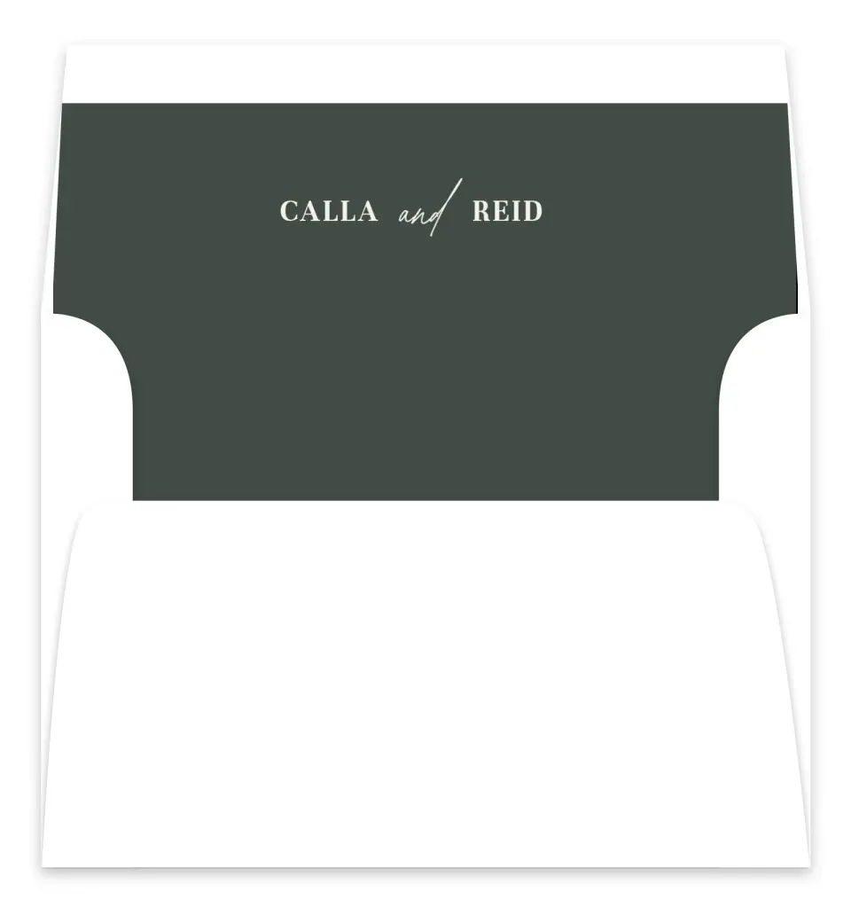 This is a  7.125" x 7" Envelope Liners (ELC) called Encompassing Love printed in full color