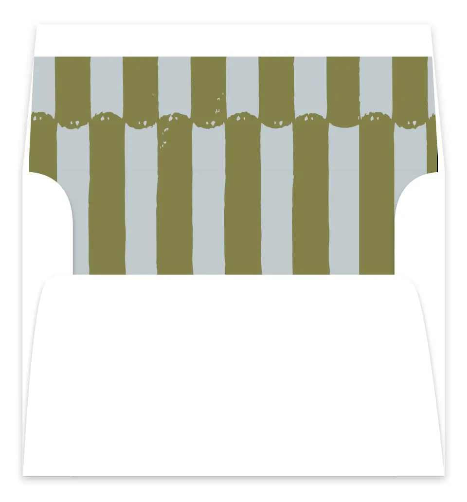 This is a  7.125" x 7" Envelope Liners (ELC) called Modern Geometric Grad printed in full color