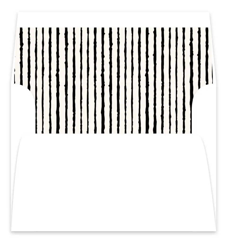This is a  7.125" x 7" Envelope Liners (ELC) called Inked Grad printed in full color